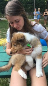 just a photo of me with the love of my life aka daisy. dogs are EVERYWHERE in Monteagle